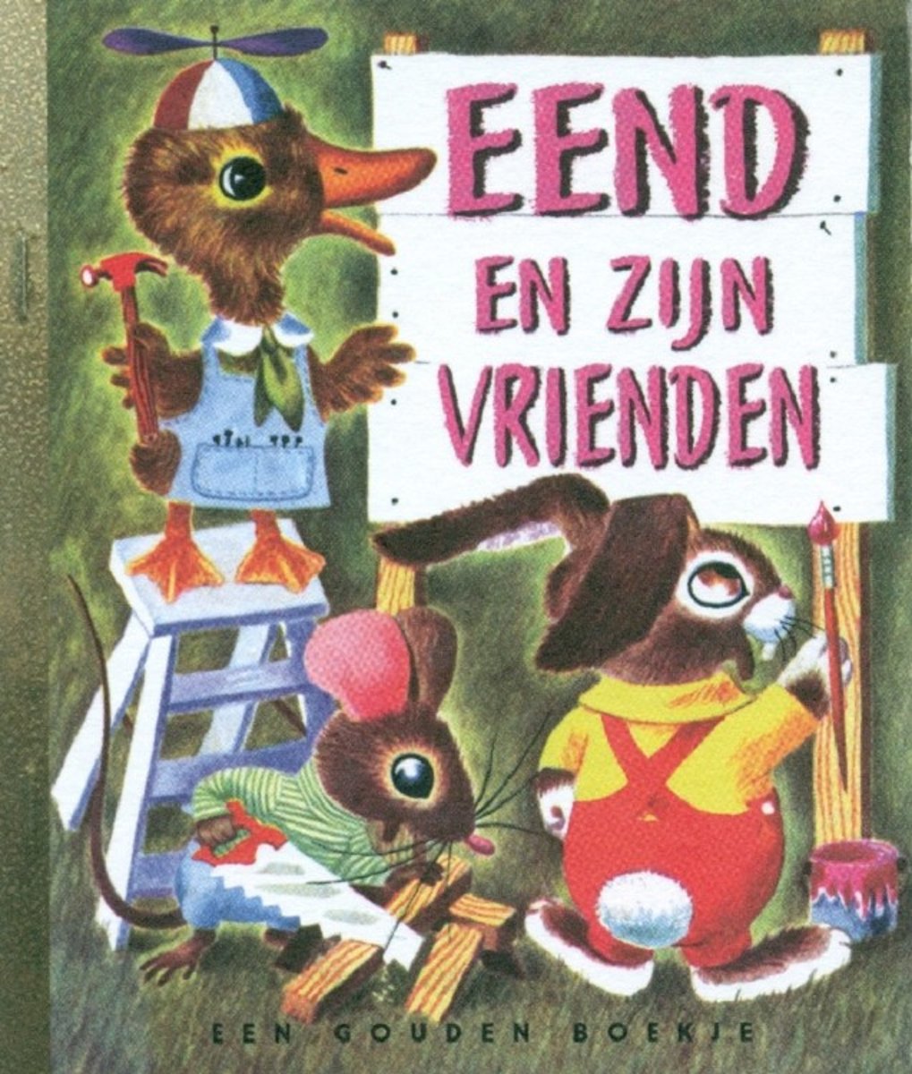 Kinderboeken Rubinstein Gouden boekje - Gouden boekje. Eend en zijn vrienden. 3+