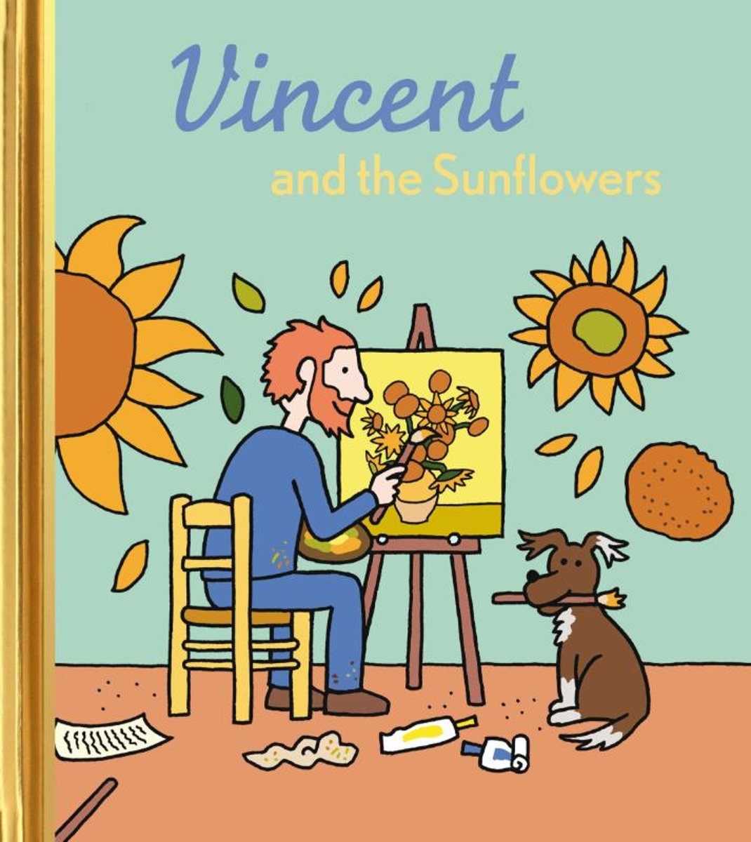 Kinderboeken Rubinstein Gouden boekje - Vincent and the Sunflowers. 3+