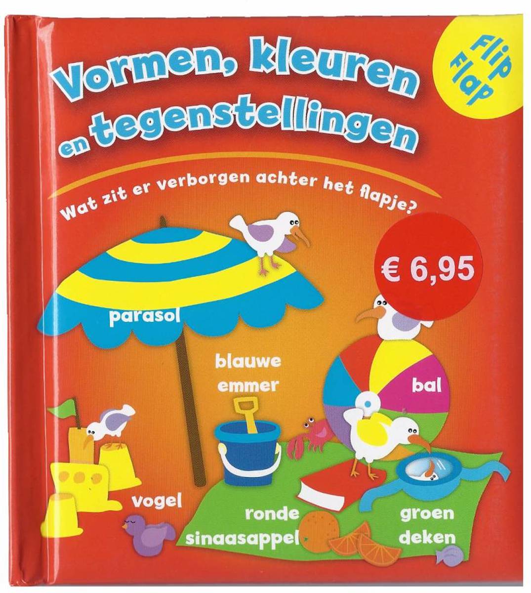 Kinderboeken Vormen, kleuren, tegenstelling