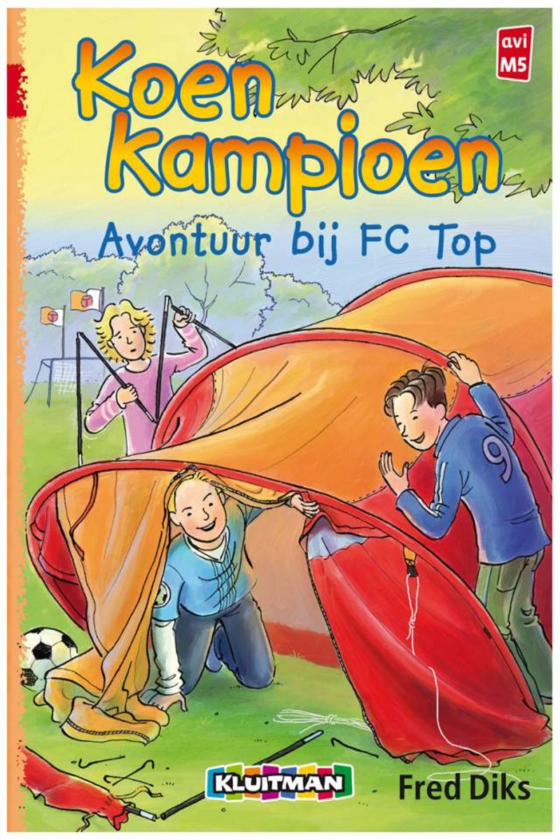 Kinderboeken avi boek Koen Kampioen avontuur bij FC AVI M5