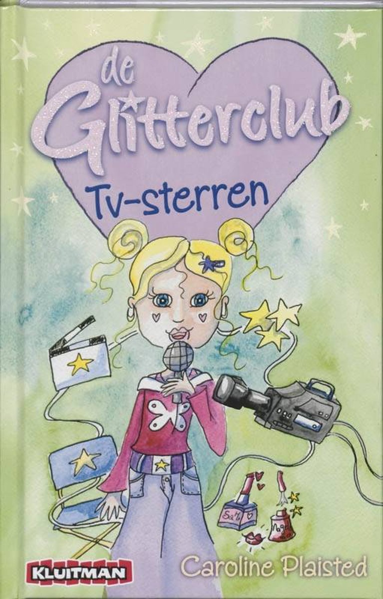 Kinderboeken de glitterclub tv sterren - AVI E6