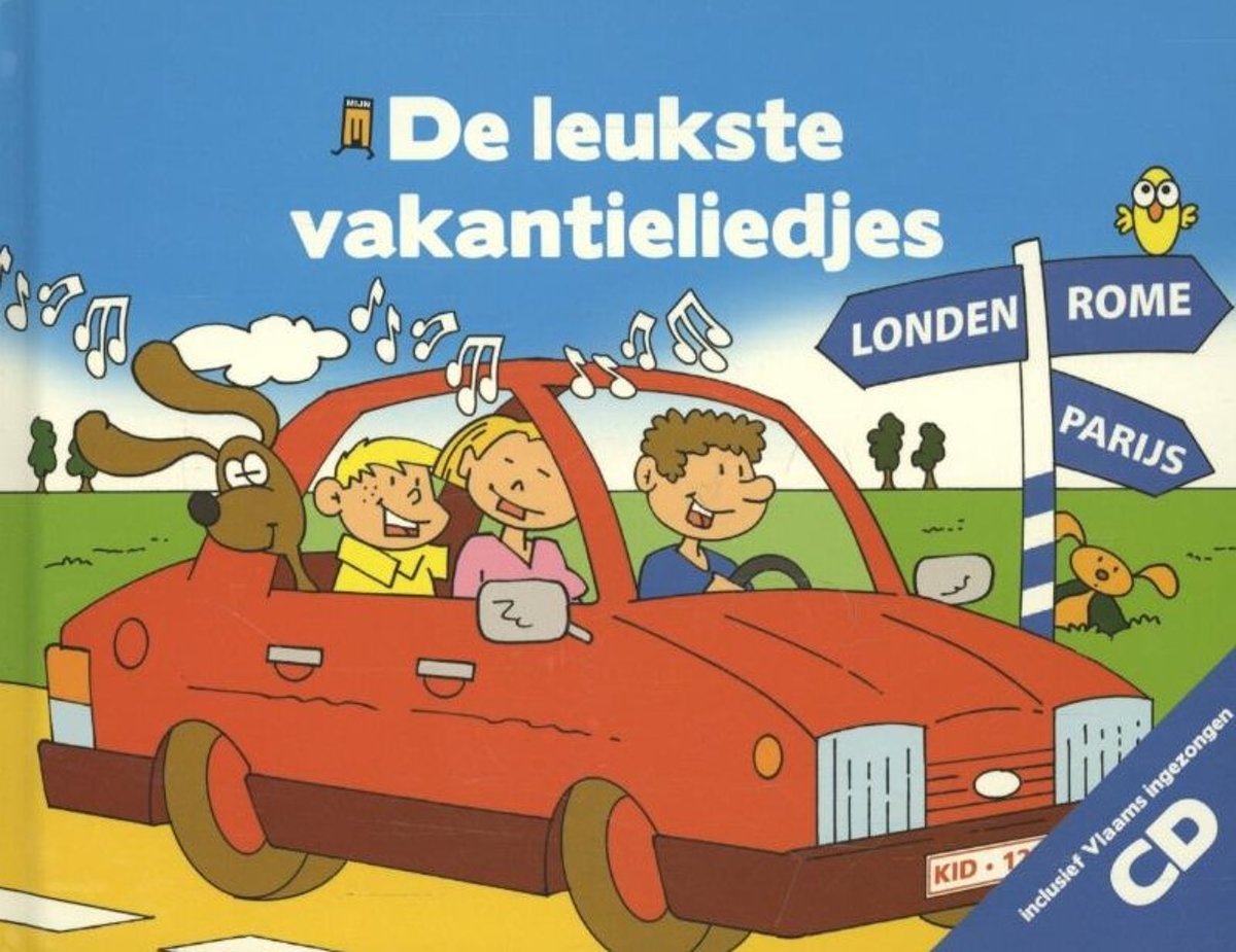 Kinderboeken doeboek Vakantieliedjes