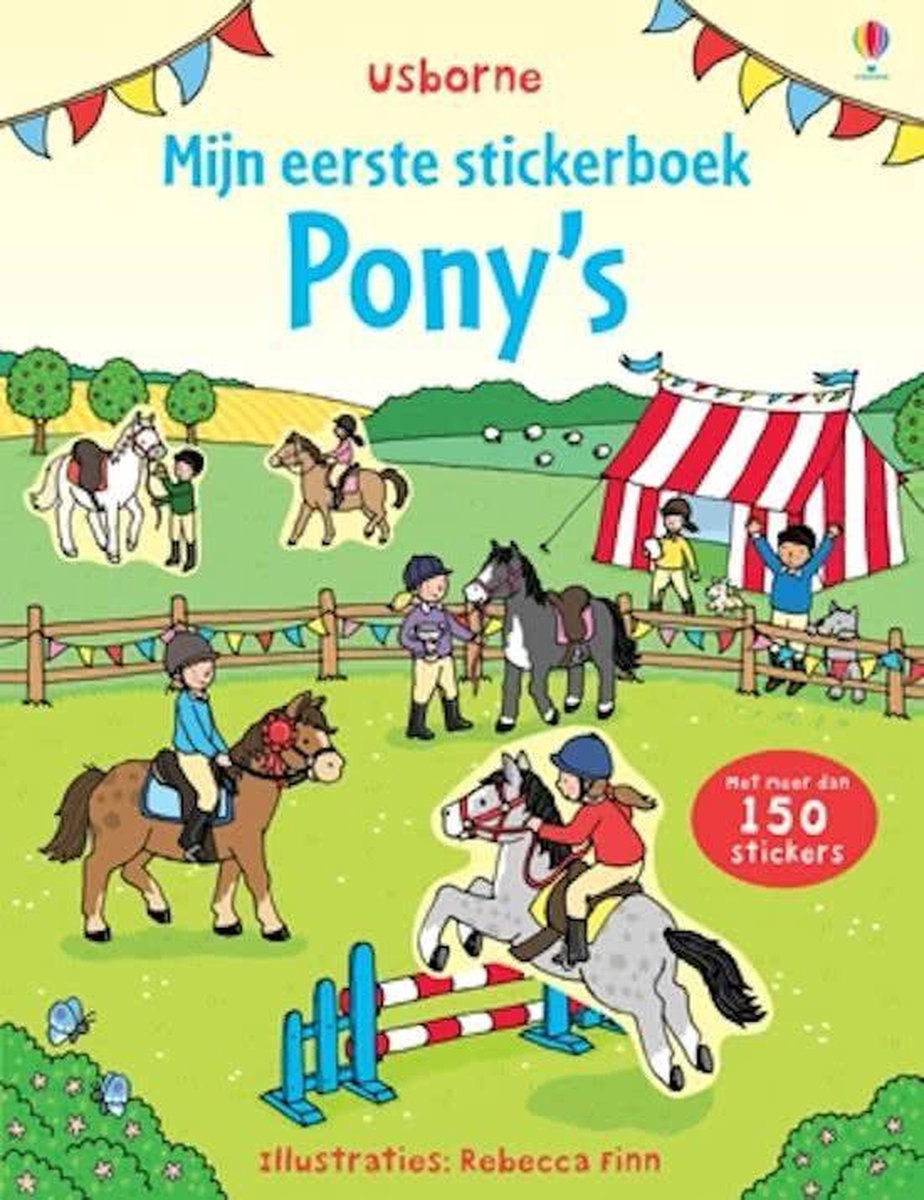 Mijn eerste stickerboek Ponys