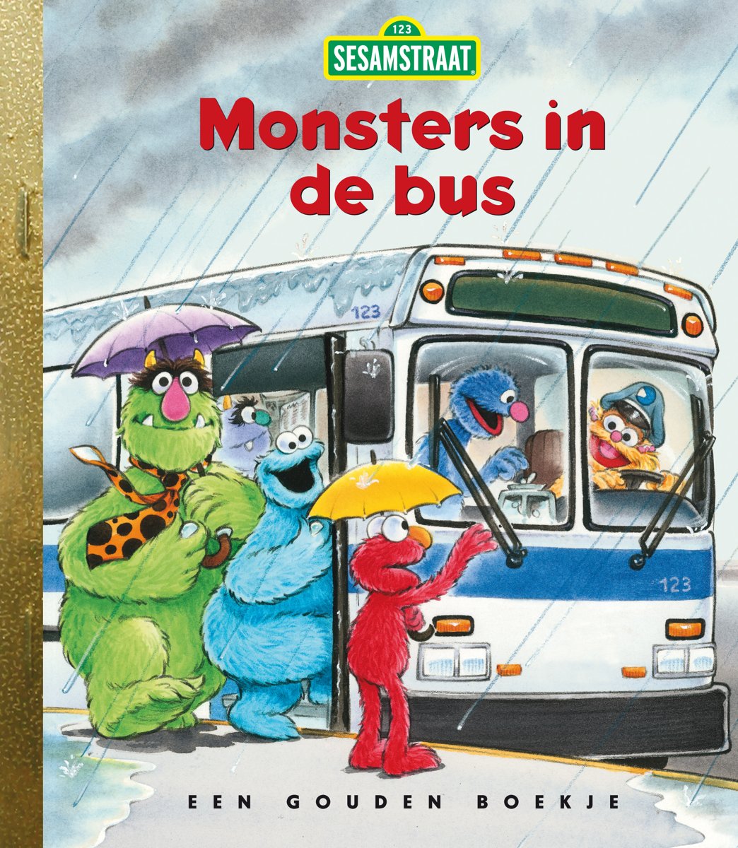 Rubinstein Kinderboekenweek - Gouden boekje. Monsters in de bus. 3+