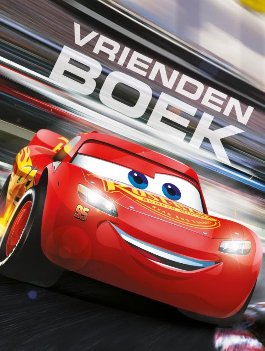 VRIENDENBOEK CARS 3 SET VAN 3 - FSC MIX CREDIT