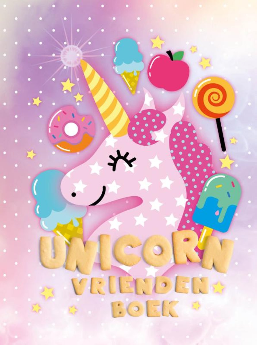 VRIENDENBOEK UNICORN FANTASYEMOJI SET VAN 3 - FSC MIX CREDIT