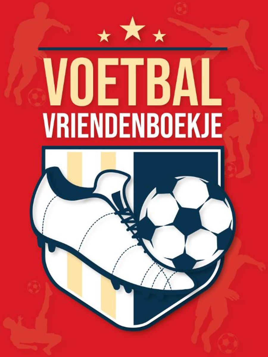 VRIENDENBOEK VOETBAL SET VAN 3 - FSC MIX CREDIT