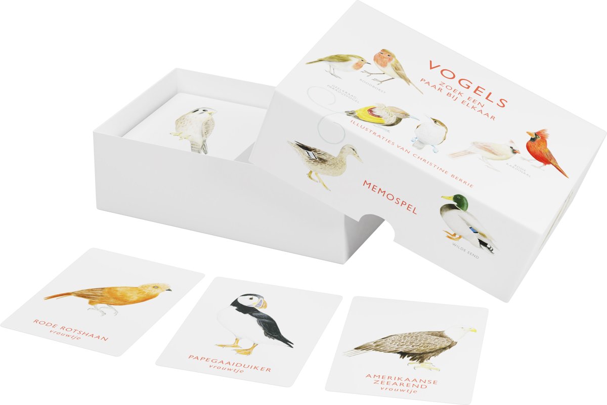 Vogels – een memospel