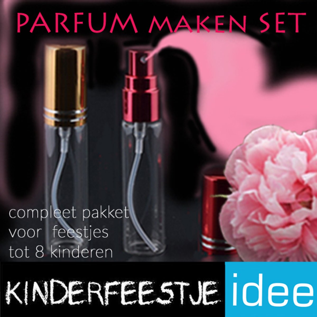 Parfum maken kinderfeestje