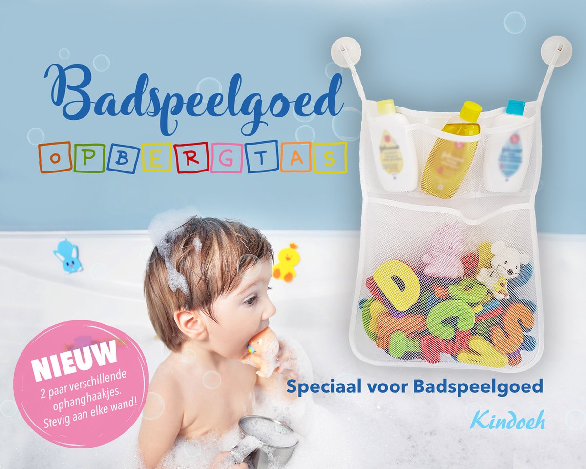 Kindoeh® - Bad speelgoed net/zak/tas/organizer