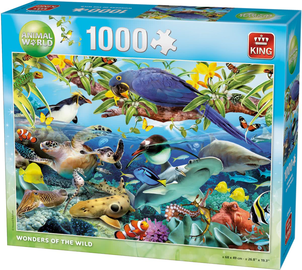 Animals W. 1000pcs Wonders