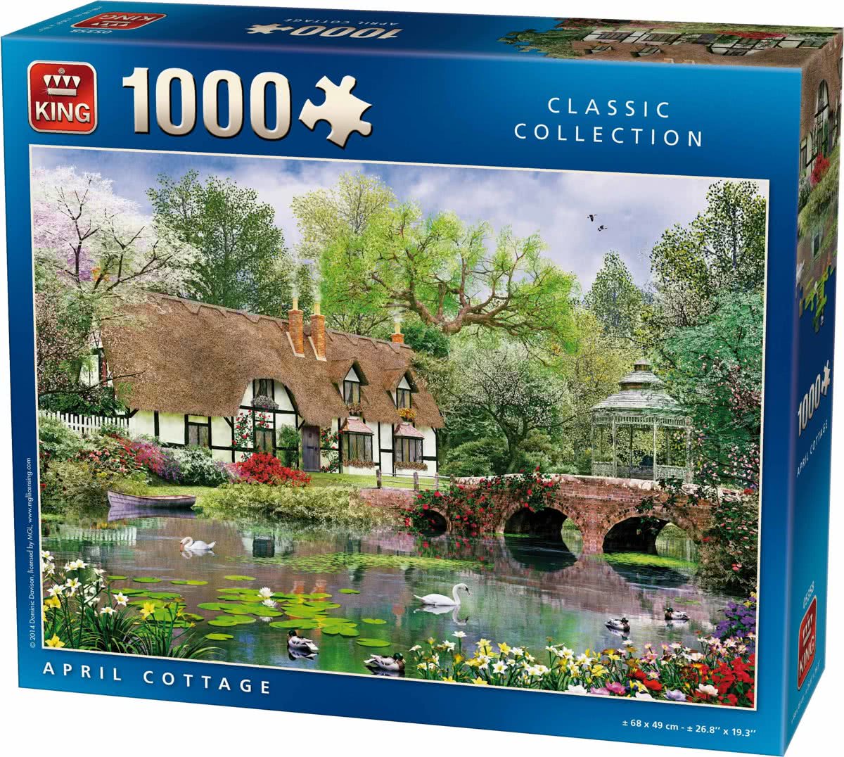 Generic 1000 stukjes April Cottage