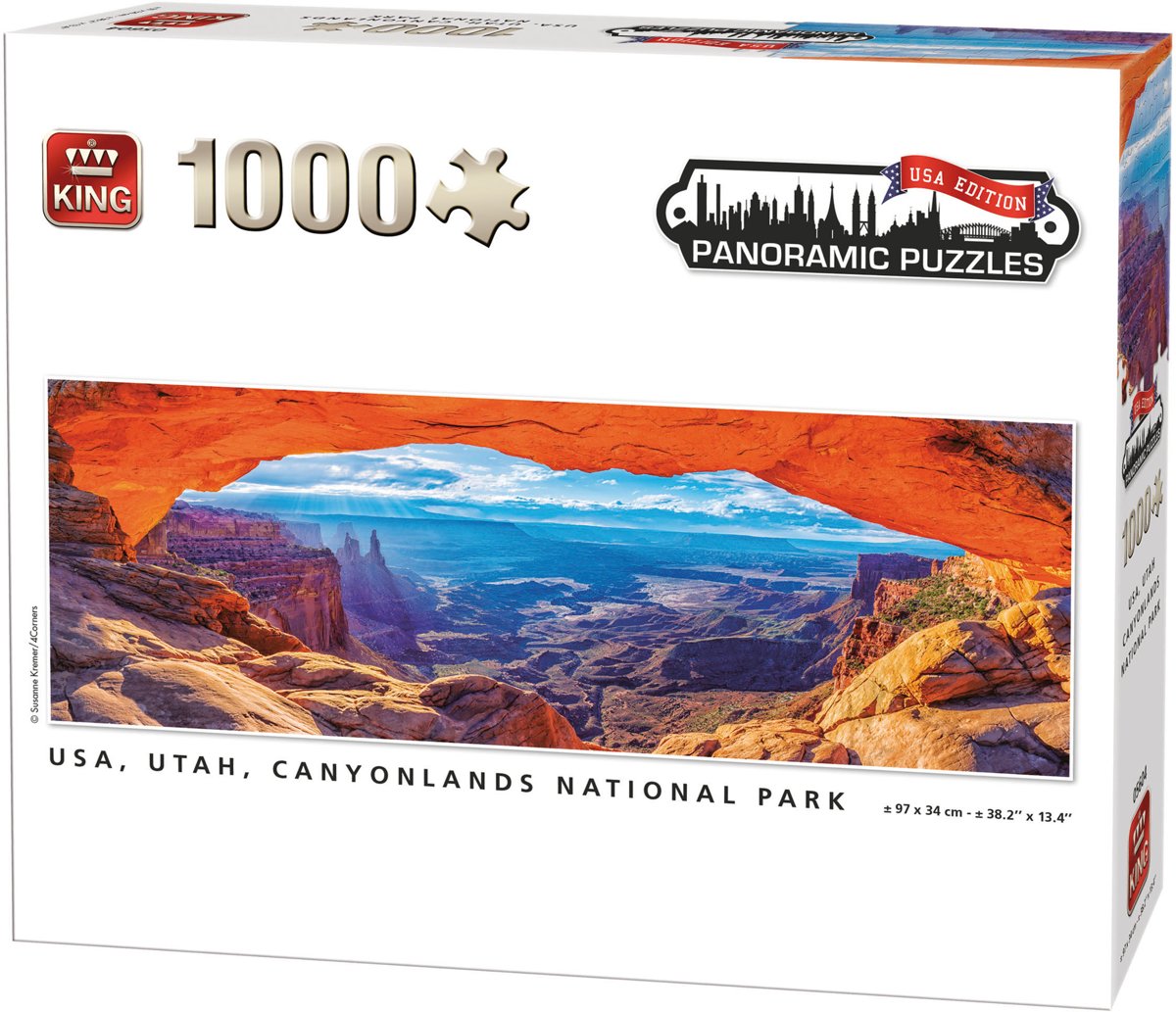 Panoramic 1000 puzzel stukjes grand canyon