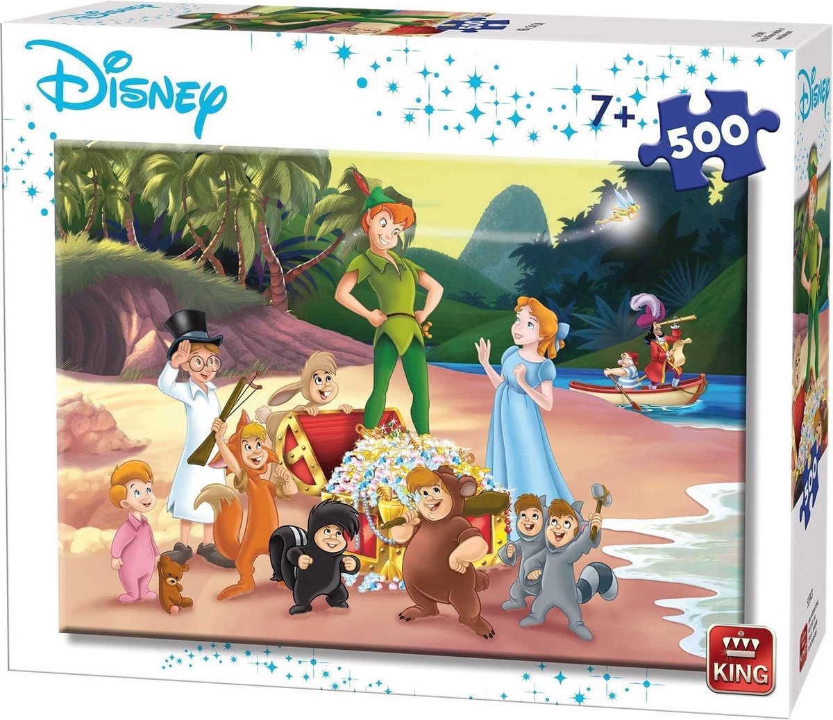 Disney 500 Stukjes Puzzel Peter Pan - King - 48 x 34 cm