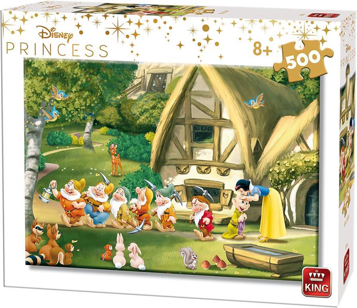 Disney 500 Stukjes Puzzel Sneeuwwitje - King - 48 x 34 cm