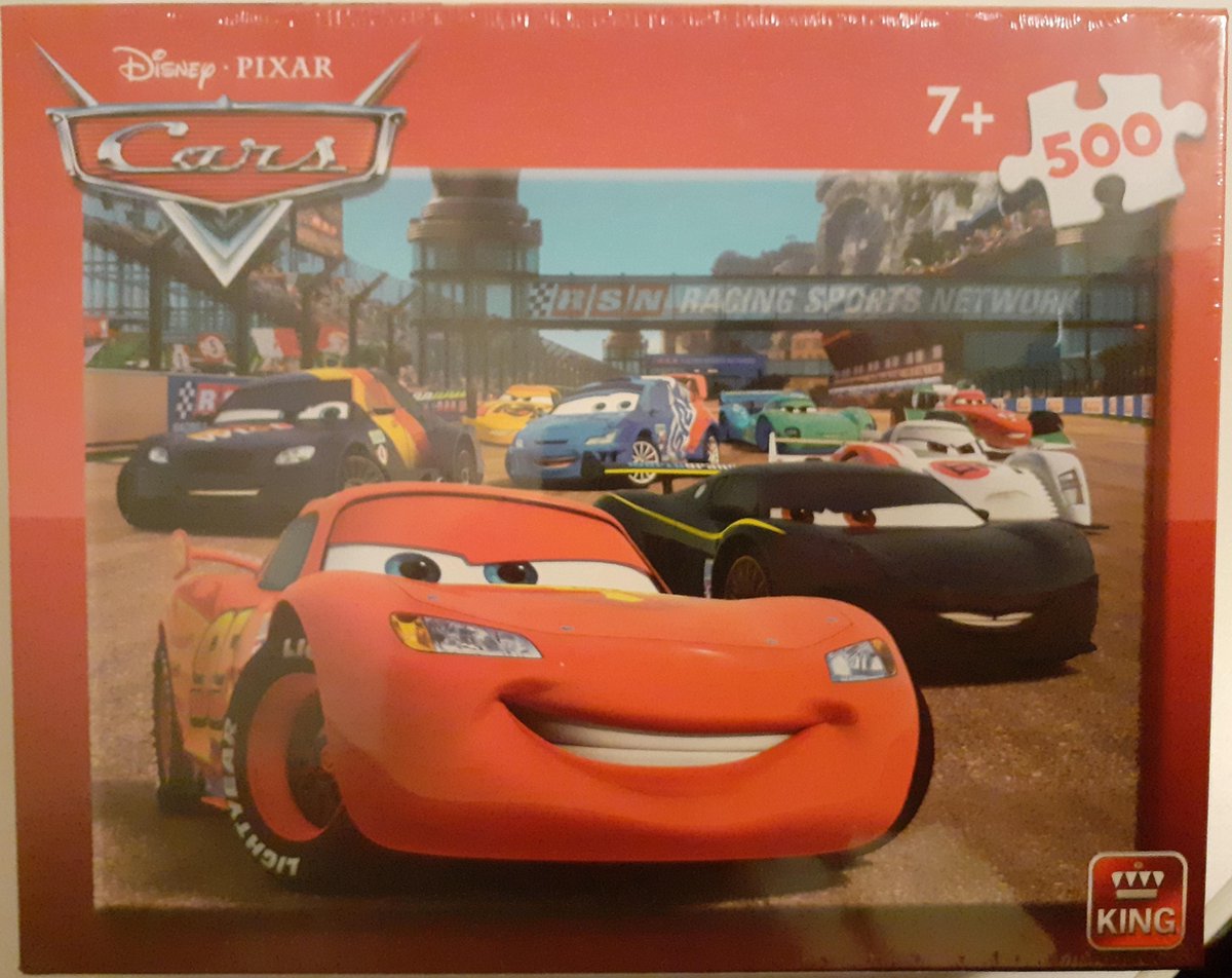 Disney Cars Puzzel 500 stukjes (5 stuks).