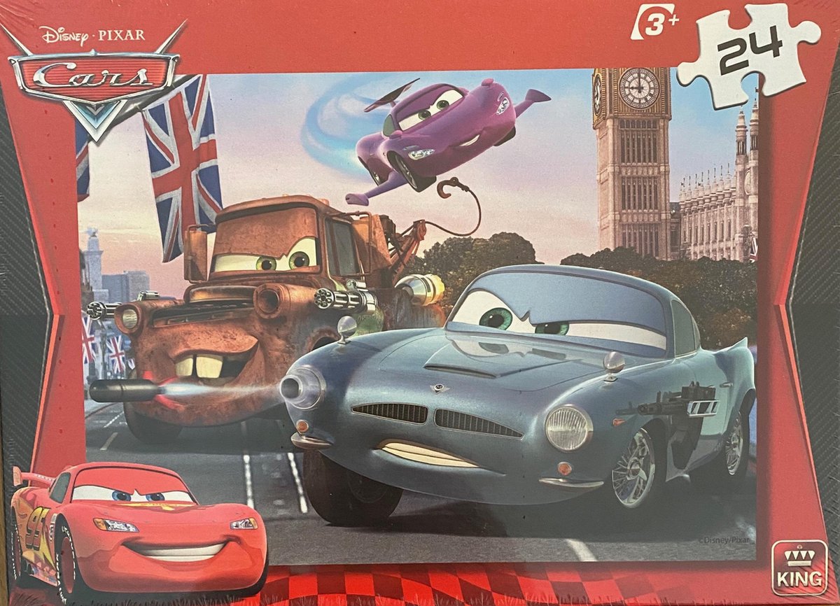 Disney Cars puzzel 24 King