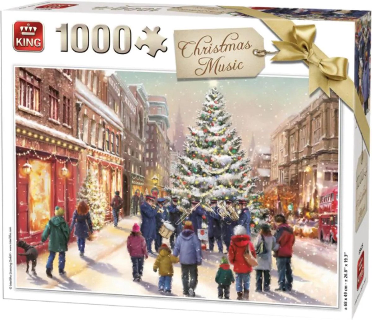 KING CHRISTMAS MUSIC PUZZEL Kerstpuzzel