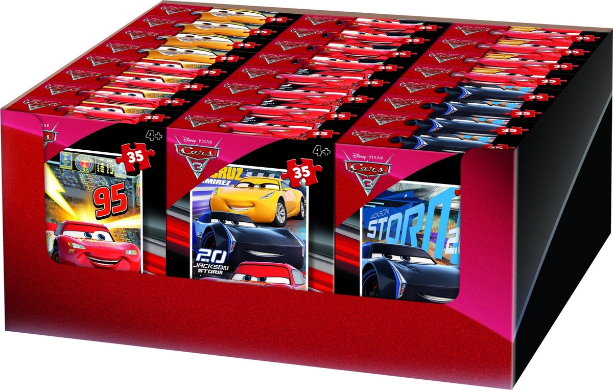 King Disney CDU Cars3 35 stukjes