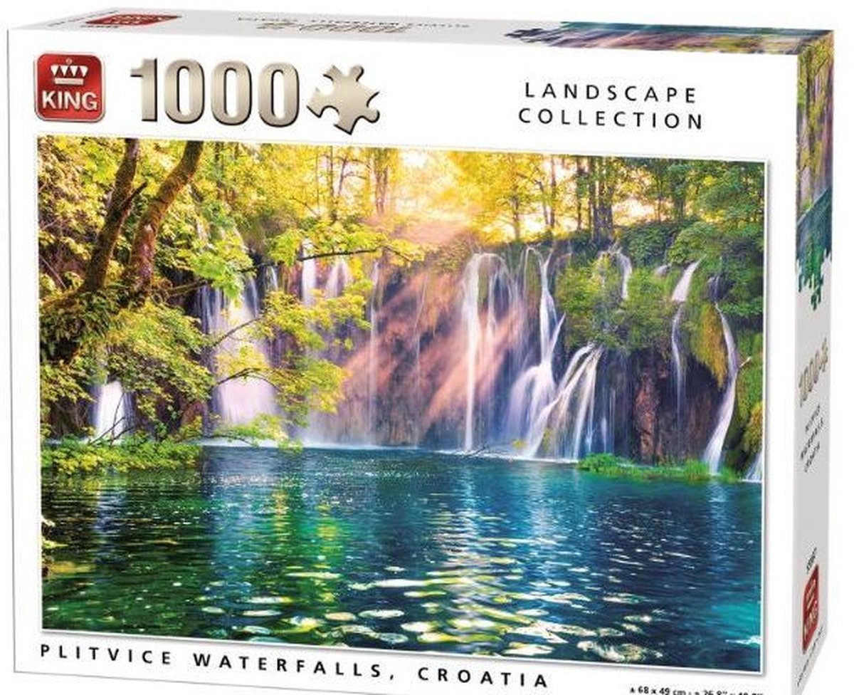 King Watervallen National Park puzzel 1000 stukjes