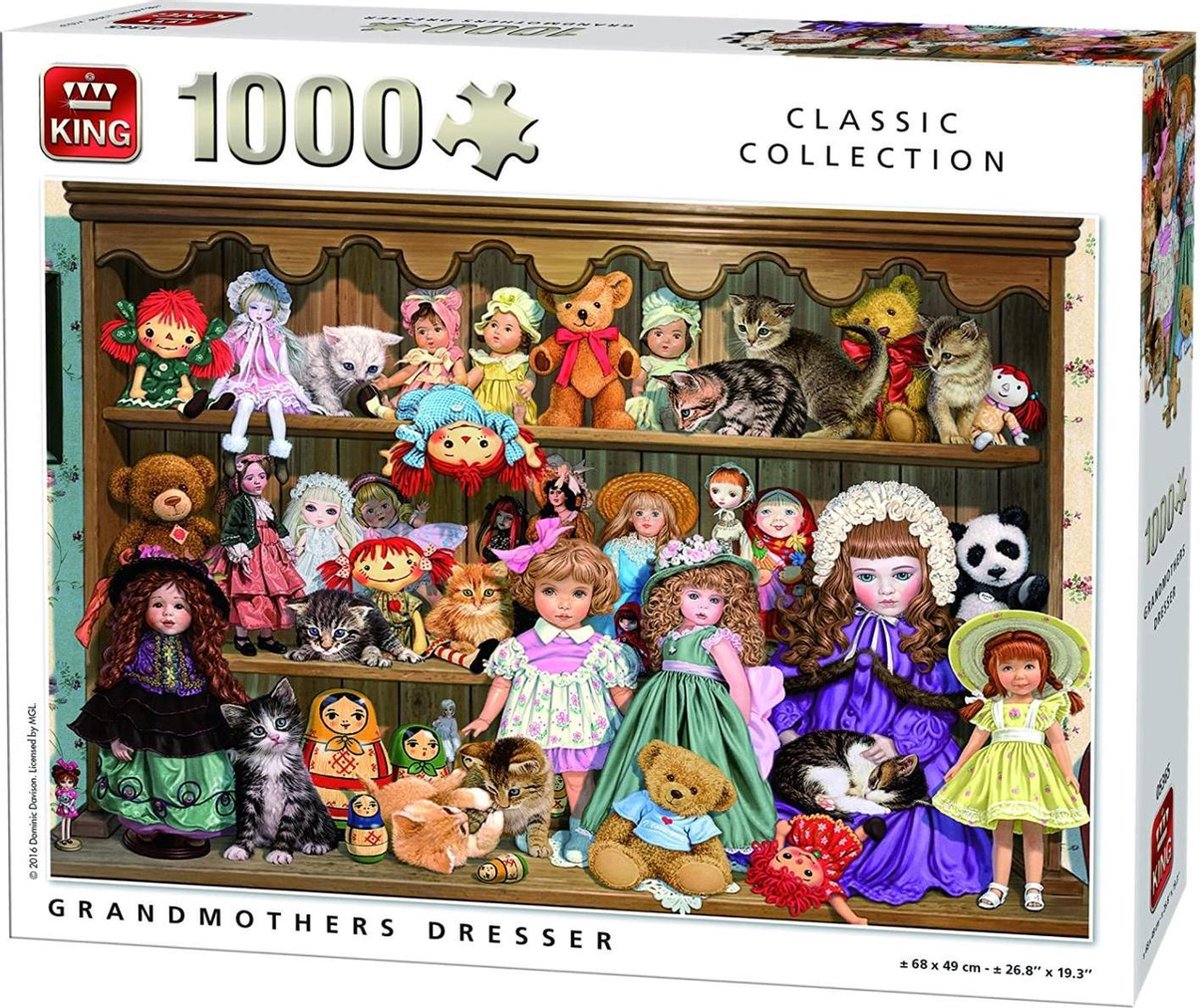 King legpuzzel  Classic Collection Grandmothers dresser 1000 stukjes