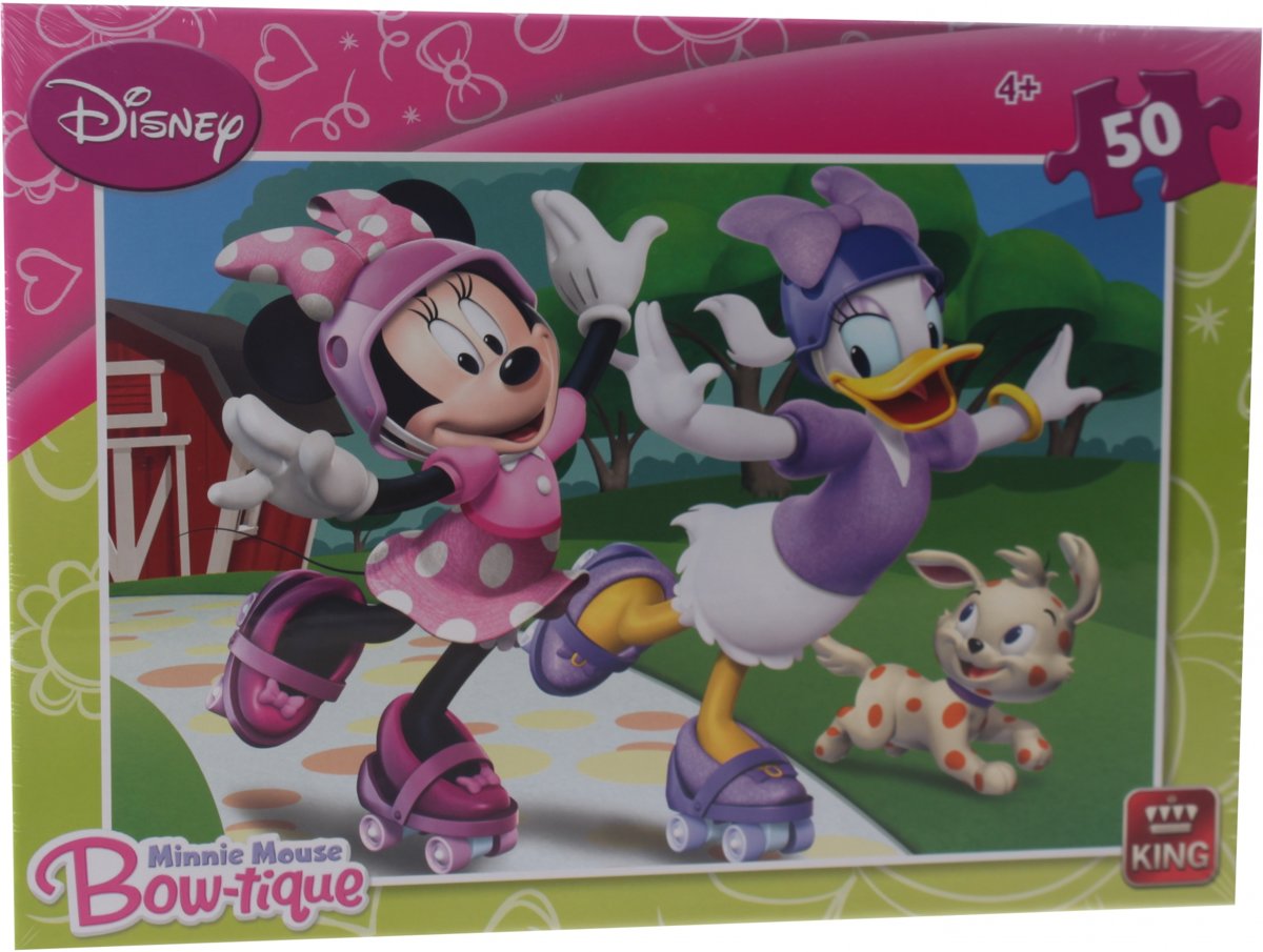 Puzzel - Minnie mouse Bow-tique King