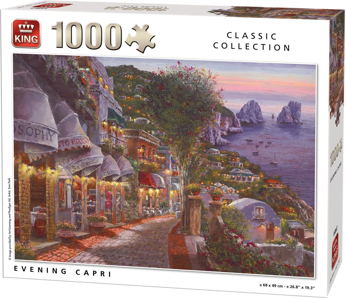 Puzzel 1000 Stukjes EVENING CAPRI