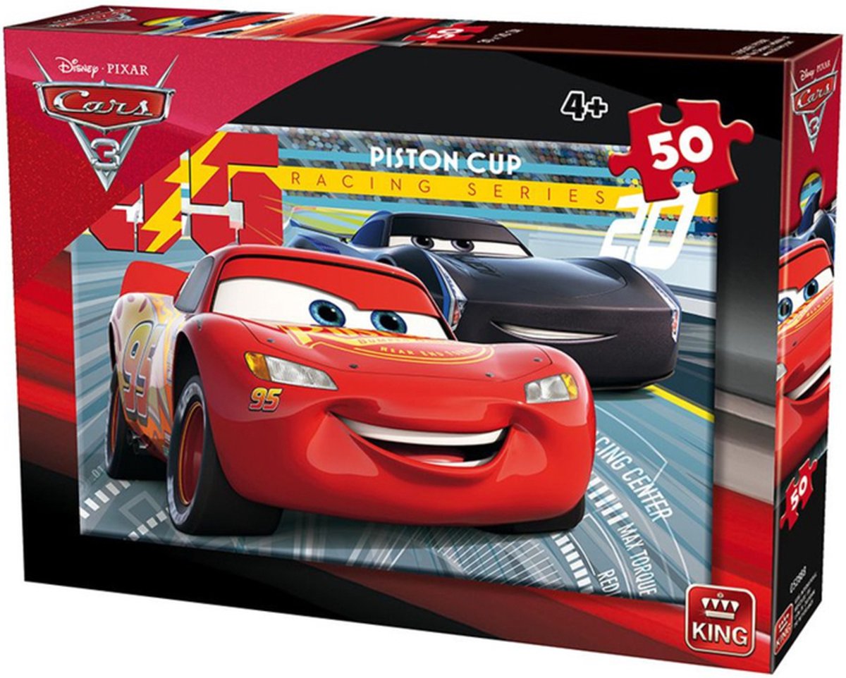 Puzzle Disney Cars 3 - Piston Cup - Racing Series - 50 Pieces