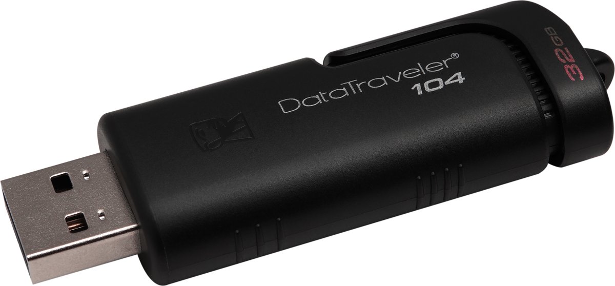 Kingston DataTraveler 104, 32 GB USB-stick