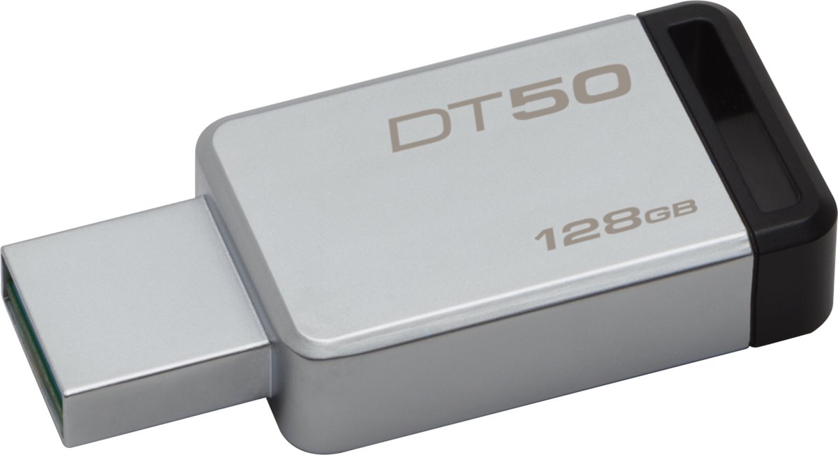 Kingston DataTraveler 50 - USB-stick - 128 GB