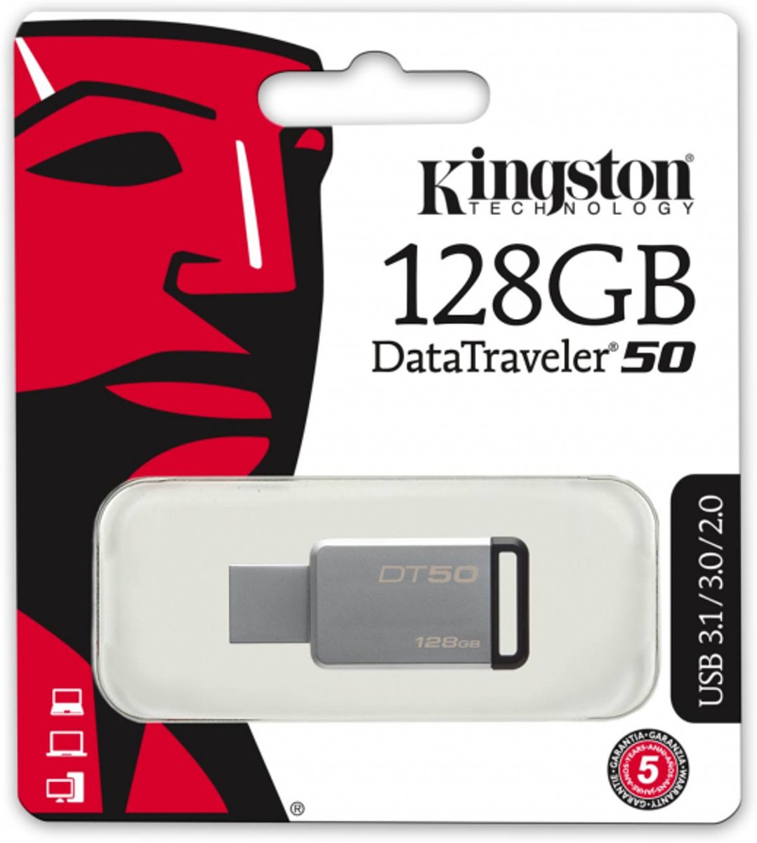 Kingston DataTraveler USB Stick 50 USB 3.0 128 GB