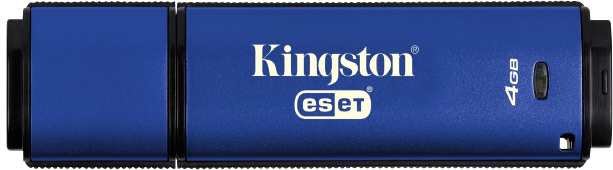 Kingston DataTraveler Vault Privacy 3.0 Anti-Virus - USB-stick - 4 GB