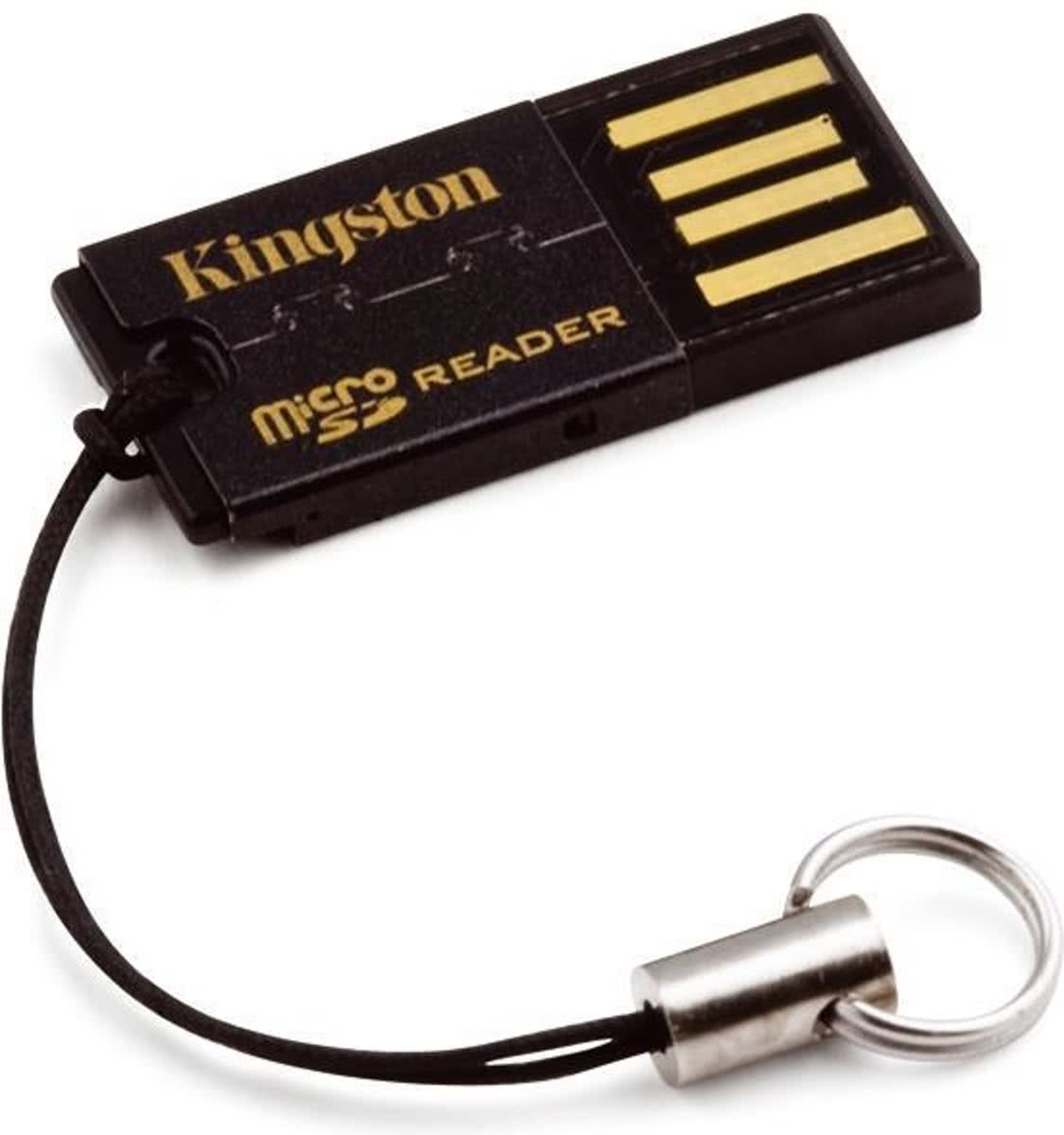 Kingston FCR-MRG2 USB 2.0 Zwart geheugenkaartlezer