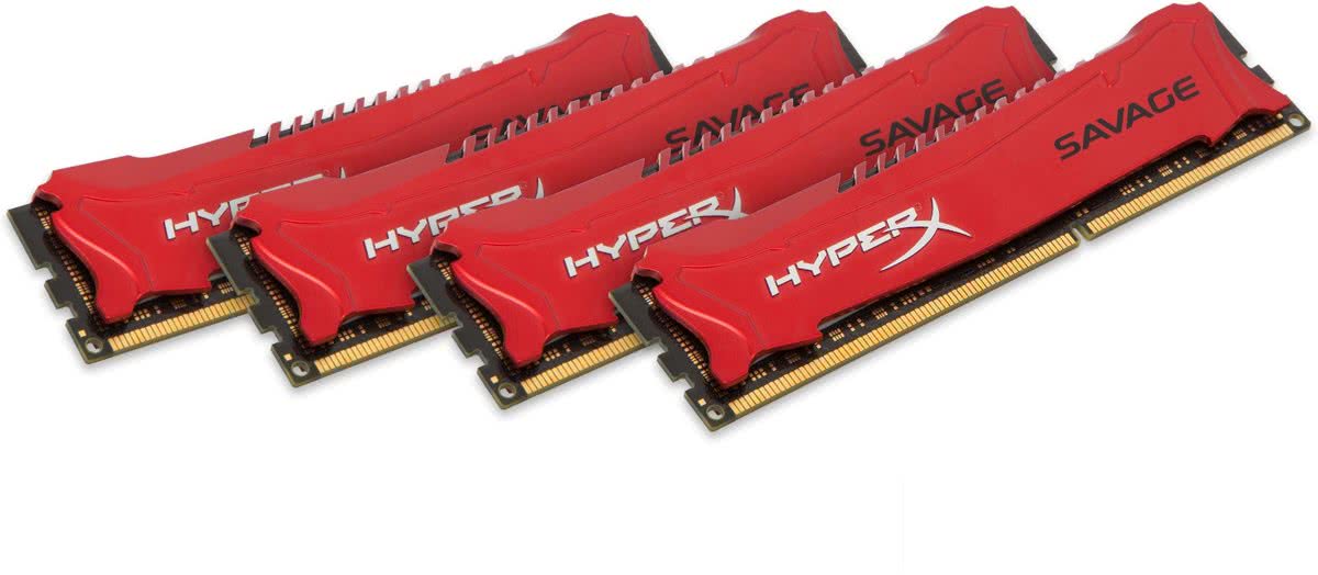 Kingston HyperX Savage 32GB DDR3 1866MHz (4 x 8 GB)