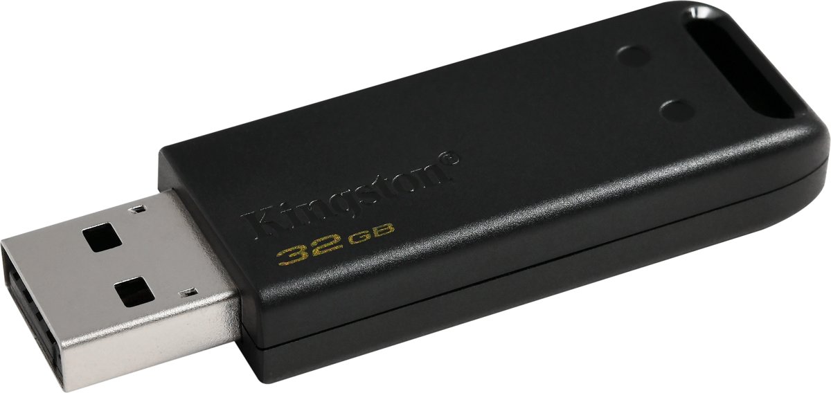 Kingston Technology DataTraveler 20 USB flash drive 32 GB USB Type-A 2.0 Zwart