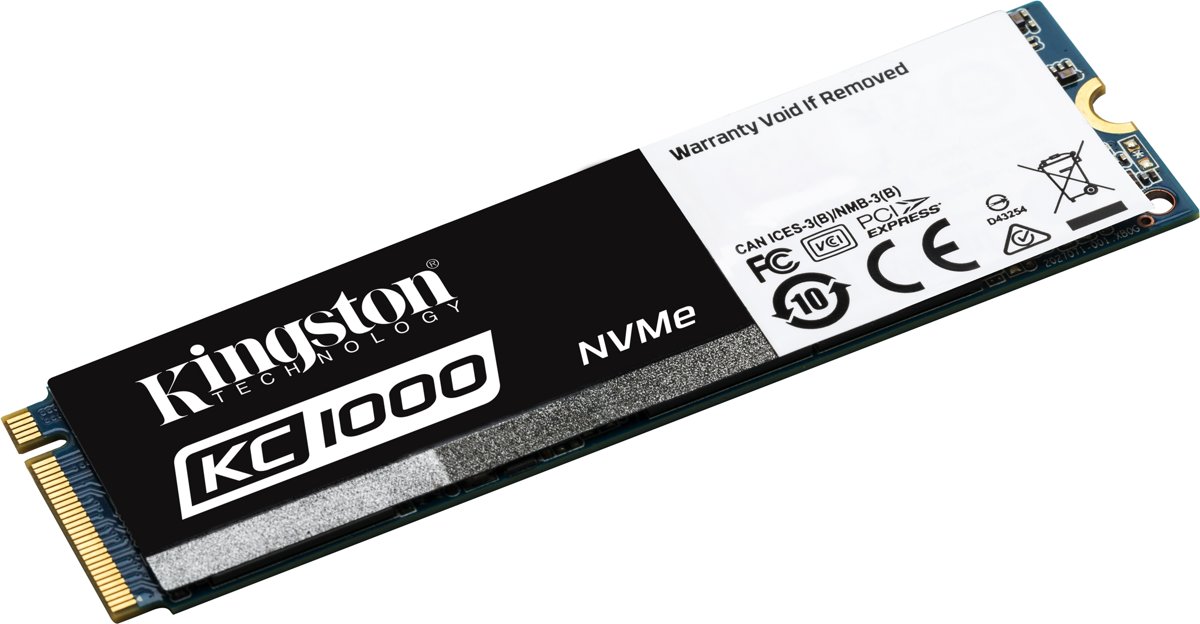 Kingston Technology KC1000 960 GB PCI Express 3.0 M.2