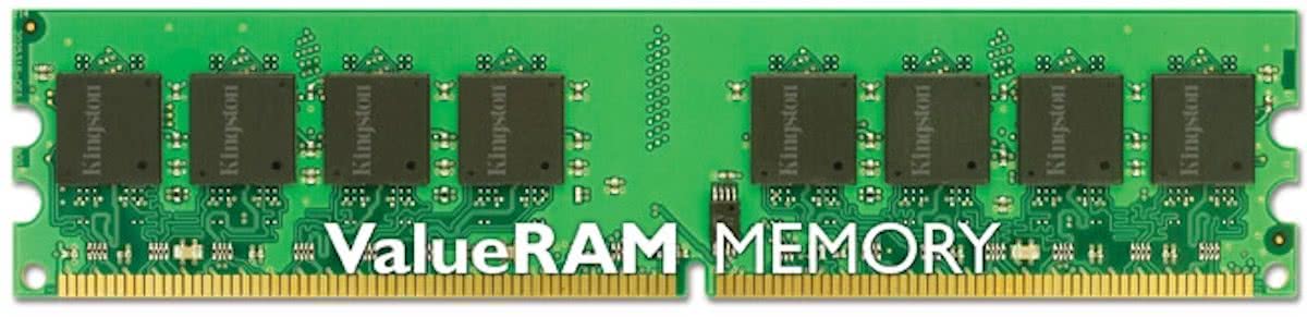 Kingston Technology ValueRAM 4GB 400MHz DDR2 ECC Registered CL3 DIMM Dual Rank, x4 4GB DDR2 400MHz ECC geheugenmodule