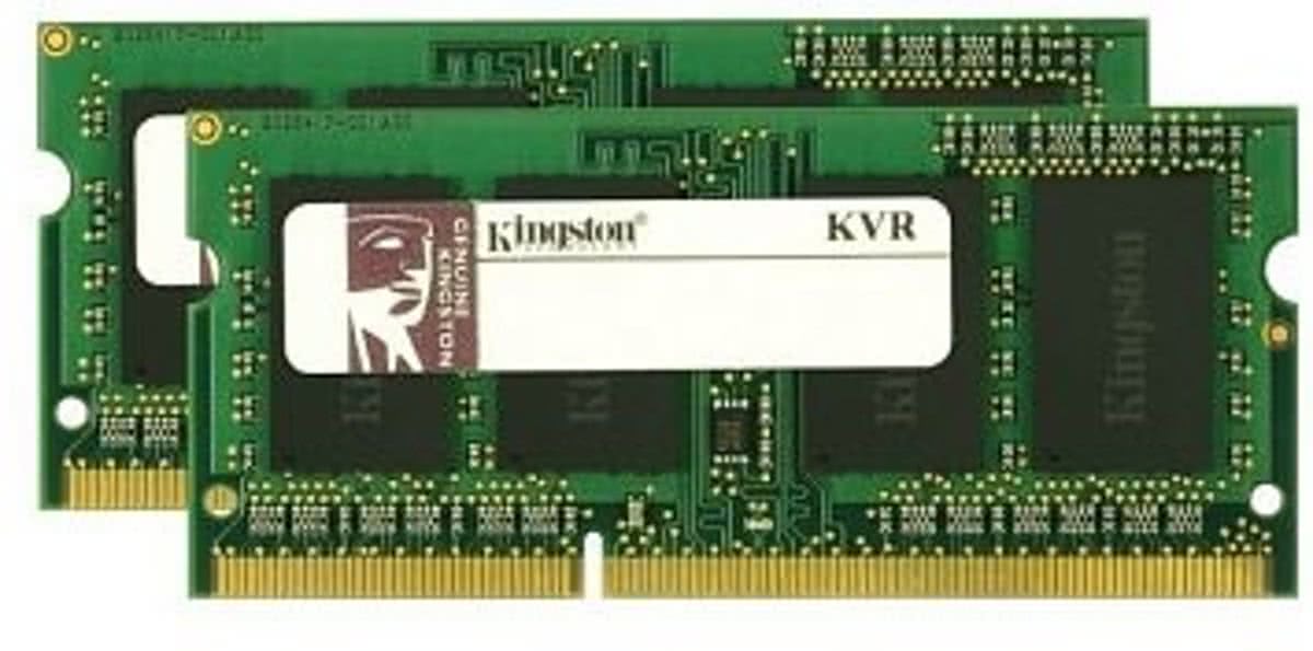 Kingston Technology ValueRAM 8GB DDR3 1333MHZ SODIMM 8GB DDR3 1333MHz geheugenmodule (2x 4GB)