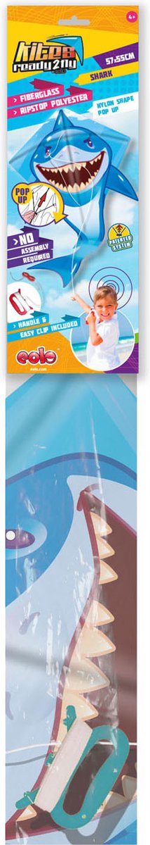   - Pop-up Nylon Vlieger Haai