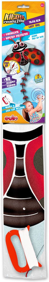   - Pop-up Nylon Vlieger Lieveheerstbeestje