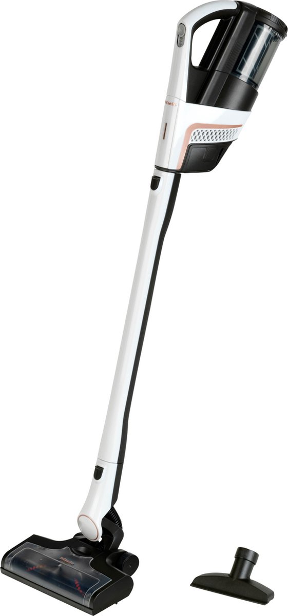   Miele Triflex stofzuiger - incl. extra kleine zuigmond, verwijderbare stofreservoir en vloerzuigmond - zwart wit