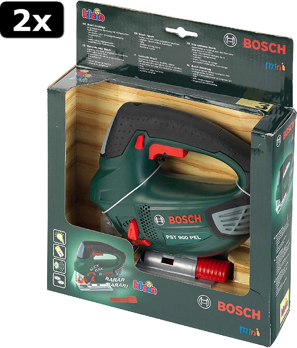 2x Bosch decoupeerzaag ll