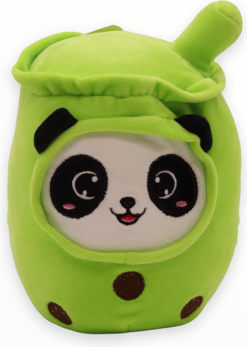 Kawaii Kussen Bubble Tea Knuffel Green