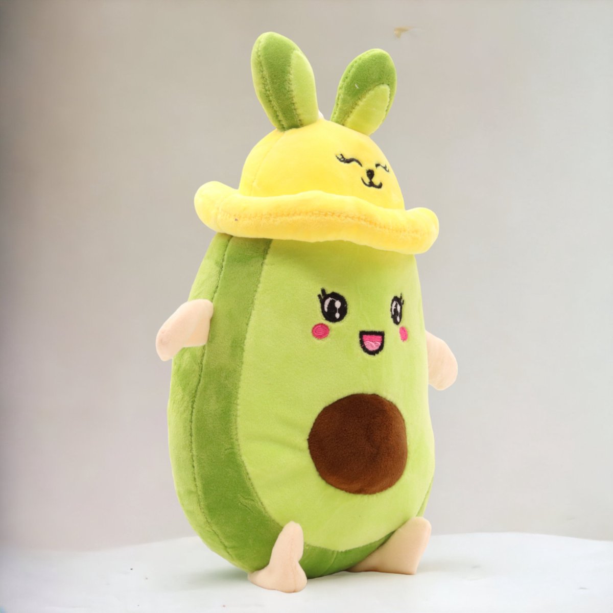 Klikkopers - Kawaii kussen - Avacado knuffel - kawaii knuffel - 30cm - Squishy