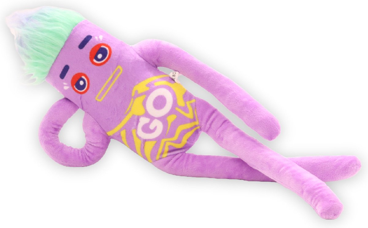 Klikkopers Nobody Sausage Knuffels - Purple - 40 cm - Knuffels