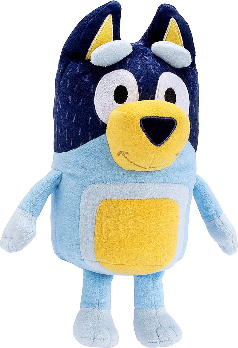 Knuffel bekend van Bluey - Vader van Bluey - 40cm - Bandit knuffel