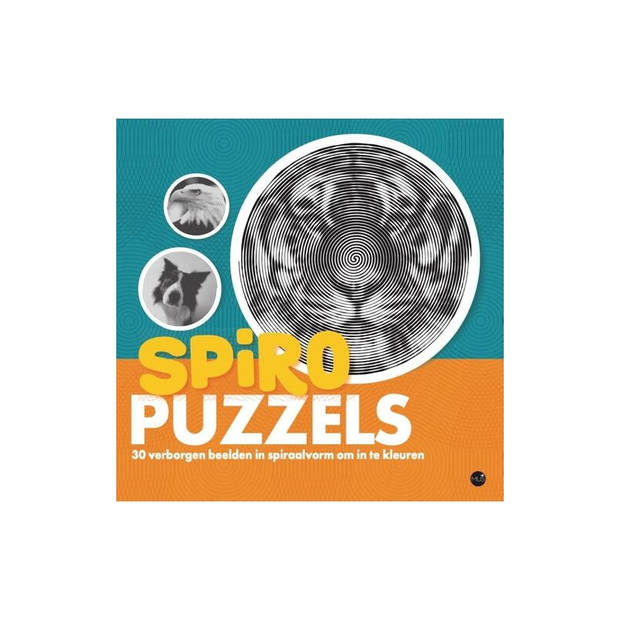 Spiropuzzels kleurboek 64 blz.