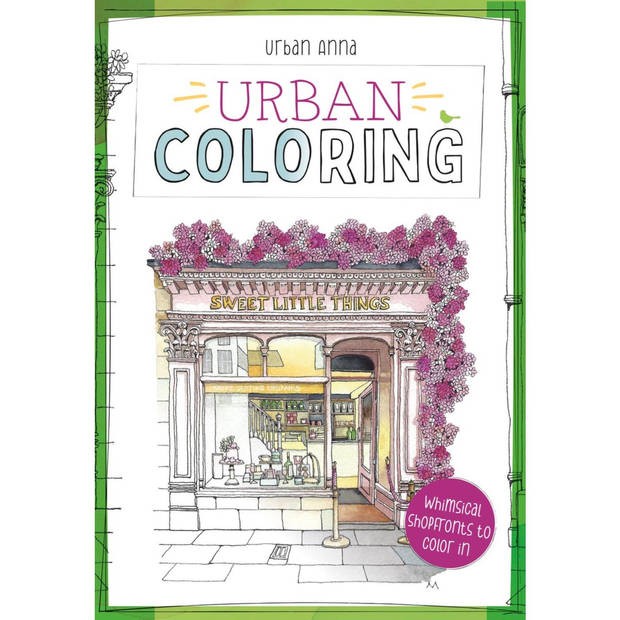 Urban Anna Urban coloring kleurboek