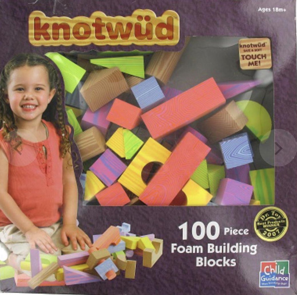 Knotwüd Foam bouwblokken