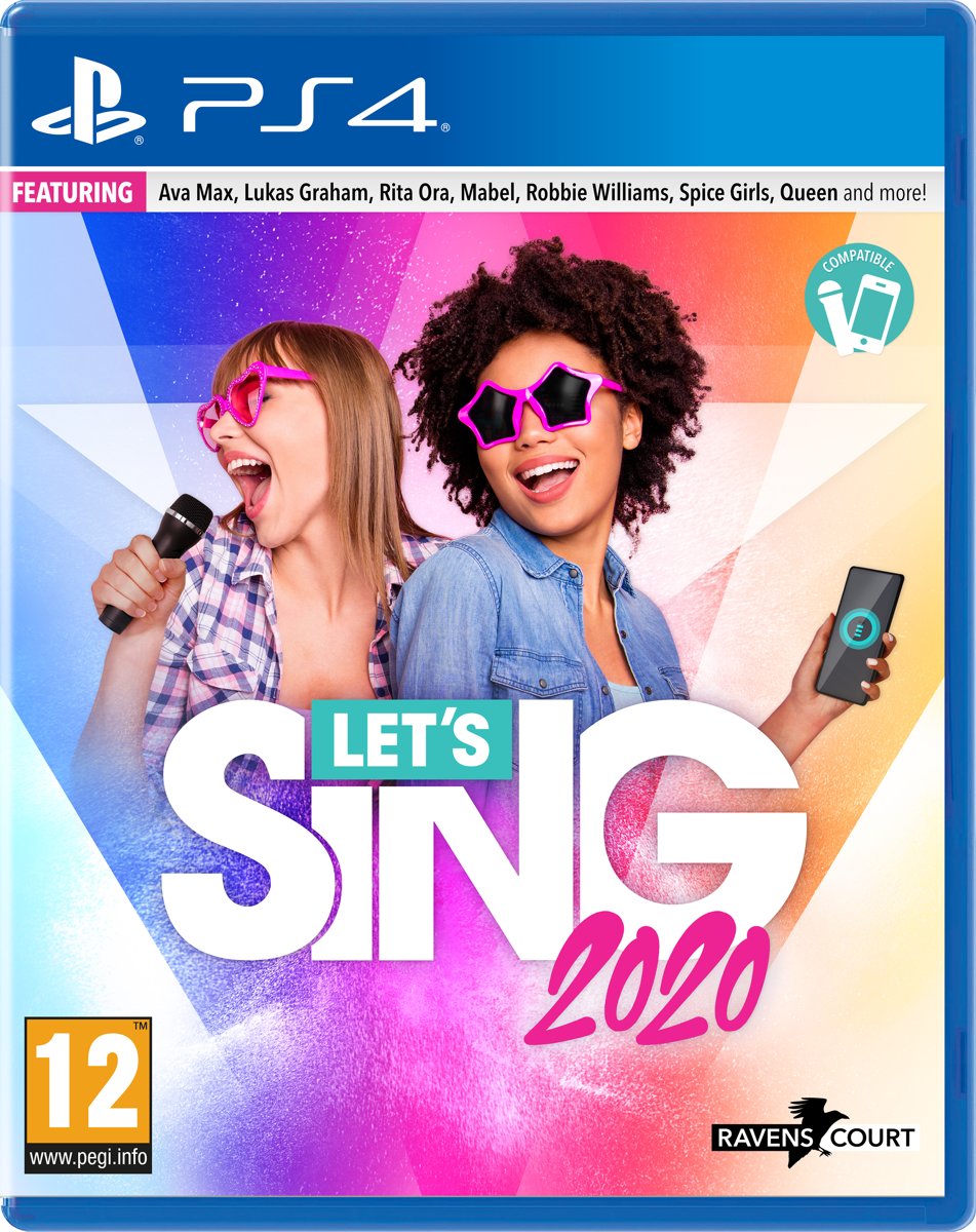 Lets Sing 2020 + 1 Microphone International (30 International Hits) - PS4